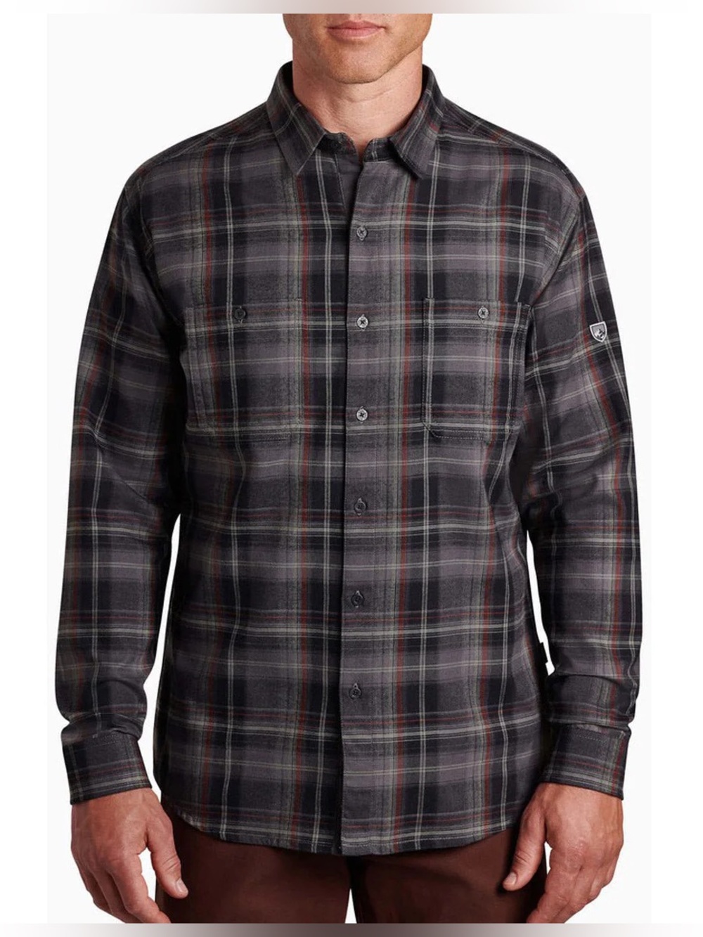Kuhl Men’s Fugitive Flannel Shirt Size Large